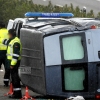 Retenciones en la autovía A-5 a causa de un accidente de tráfico