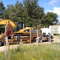 Se inician las obras para reparar el ‘Badén de Torremayor’