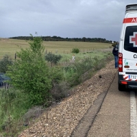 Dos heridas en un accidente en la carretera BA-022