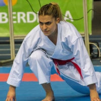 La extremeña Marta García bronce en la Liga Nacional de Karate