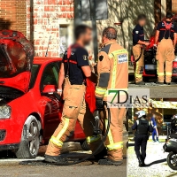 Se incendia un vehículo en Badajoz