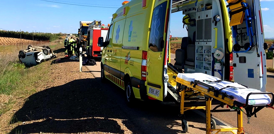 Accidente mortal en Zafra nada más comenzar la Operación Salida