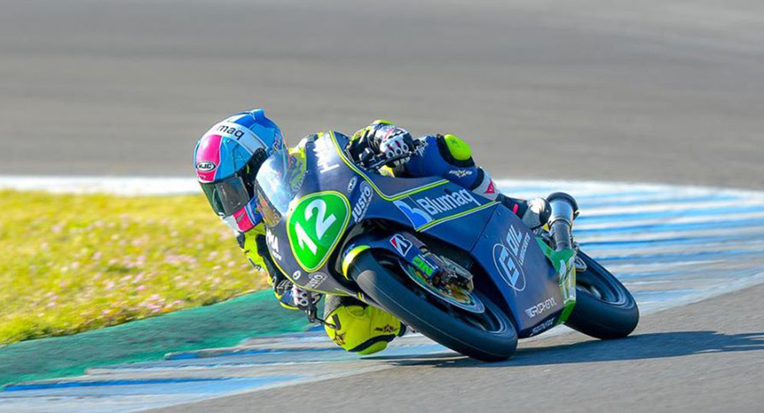 Gran actuación del extremeño Adriano Donoso en el Campeonato de España de Superbikes