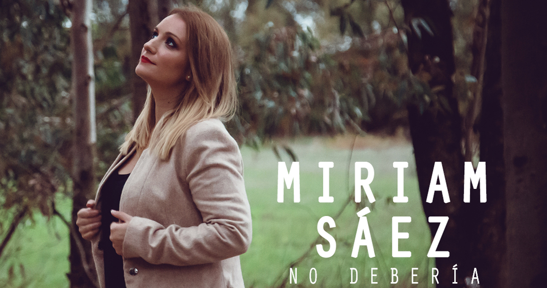 La extremeña Miriam Sáez saca a la luz su tercer single