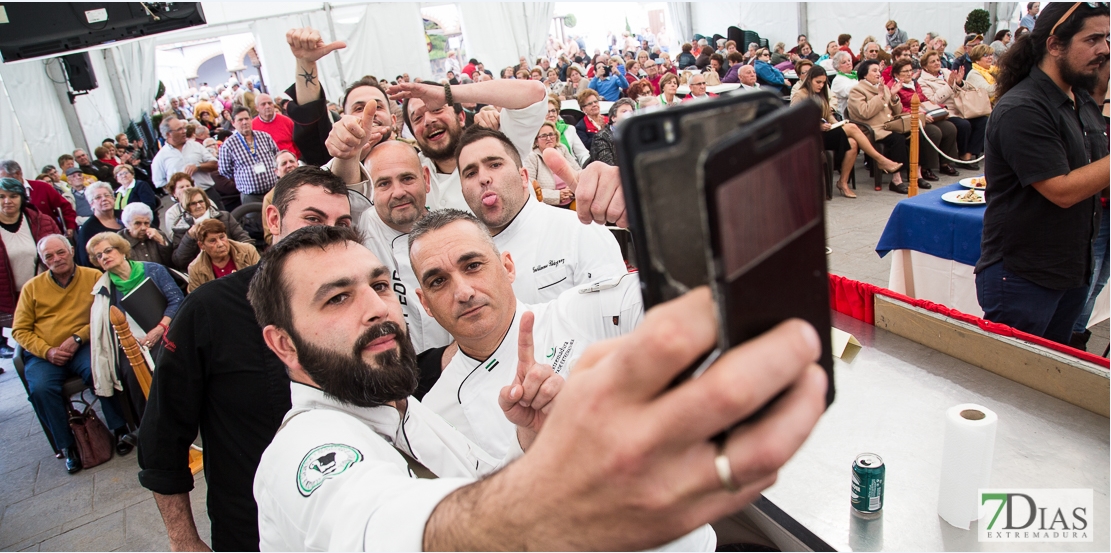 Ambiente en el Certamen del Cerdo Ibérico de Barcarrota (BA)