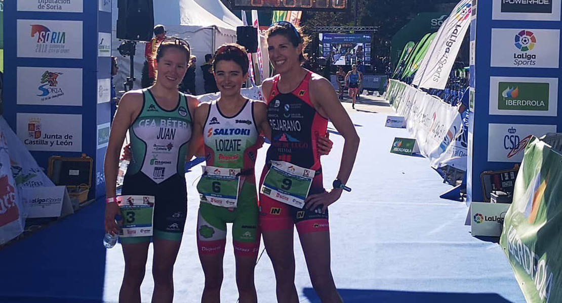 La extremeña Sonia Bejarano consigue el bronce en el Campeonato de España de Duatlón