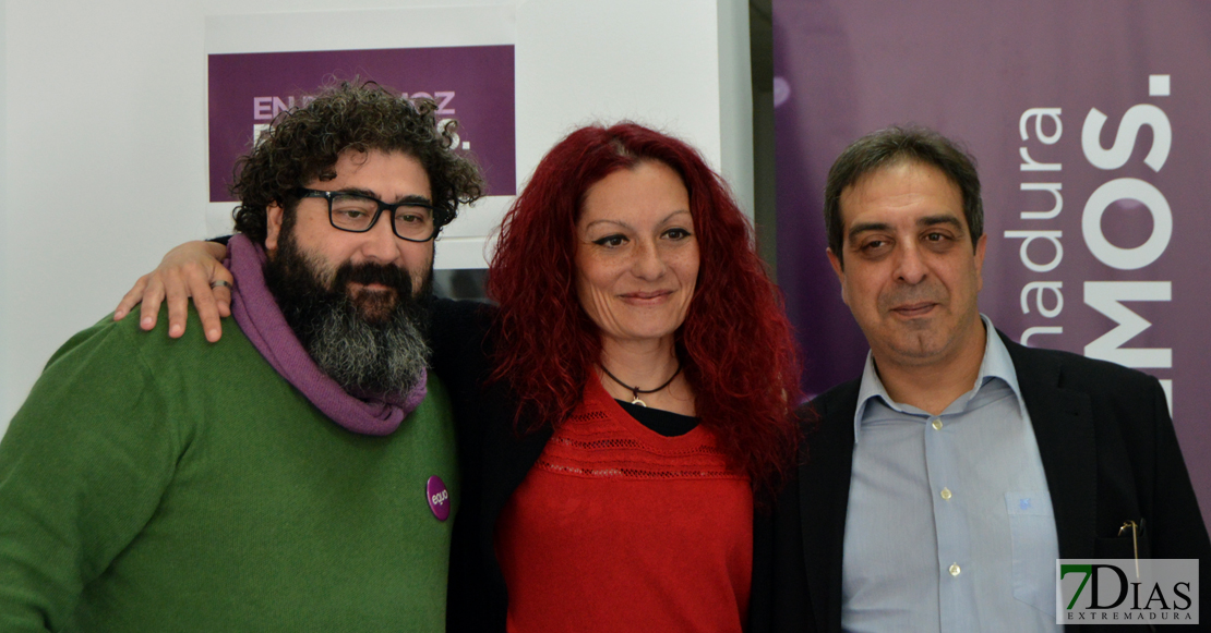 Unidas Podemos Badajoz: combatimos las “políticas endógenas y antisociales”