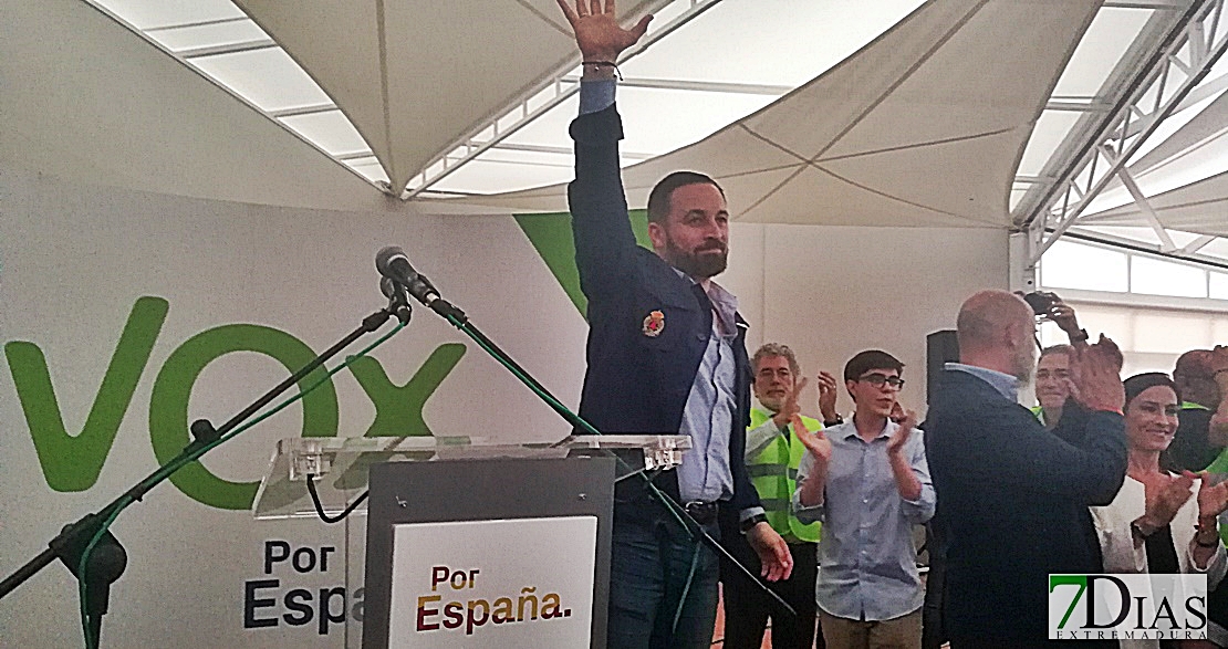 Santiago Abascal dará un mitin en Cáceres el próximo sábado