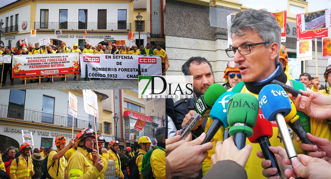 Los bomberos forestales cansados de “falsas promesas” se manifestarán ante la consejera