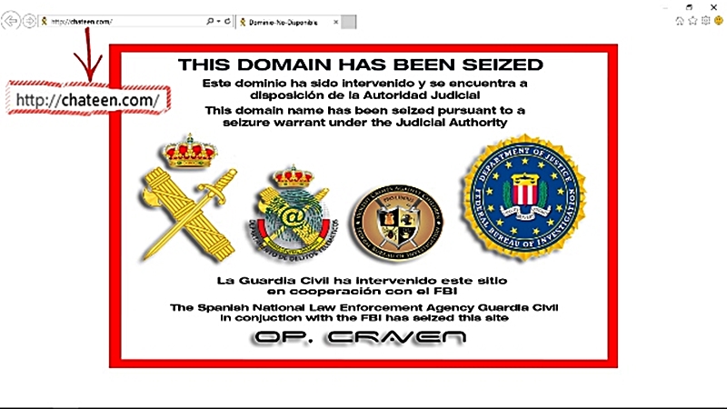 Operación contra la captación de menores con fines pedófilos