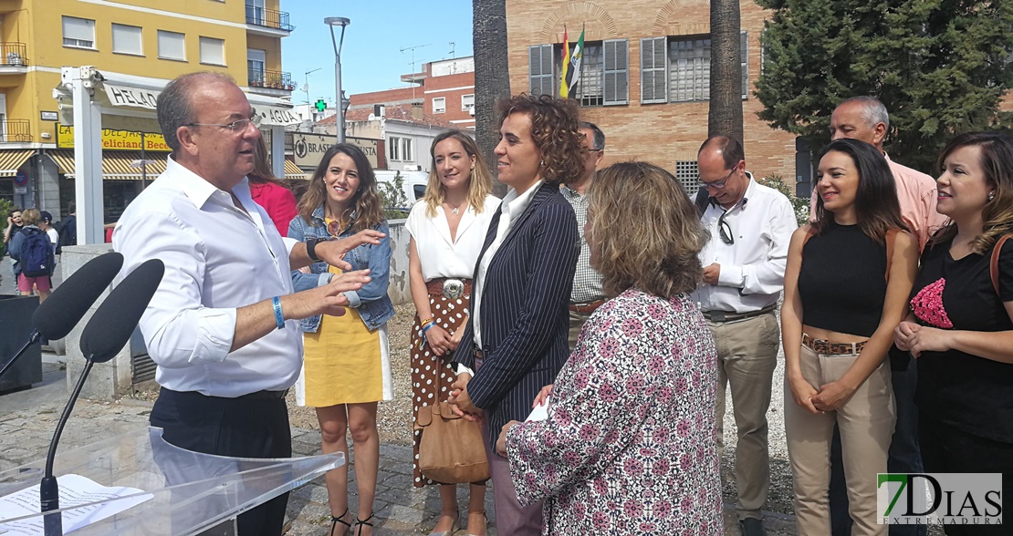 Monago promete una triple capitalidad europea para Mérida, Cáceres y Badajoz