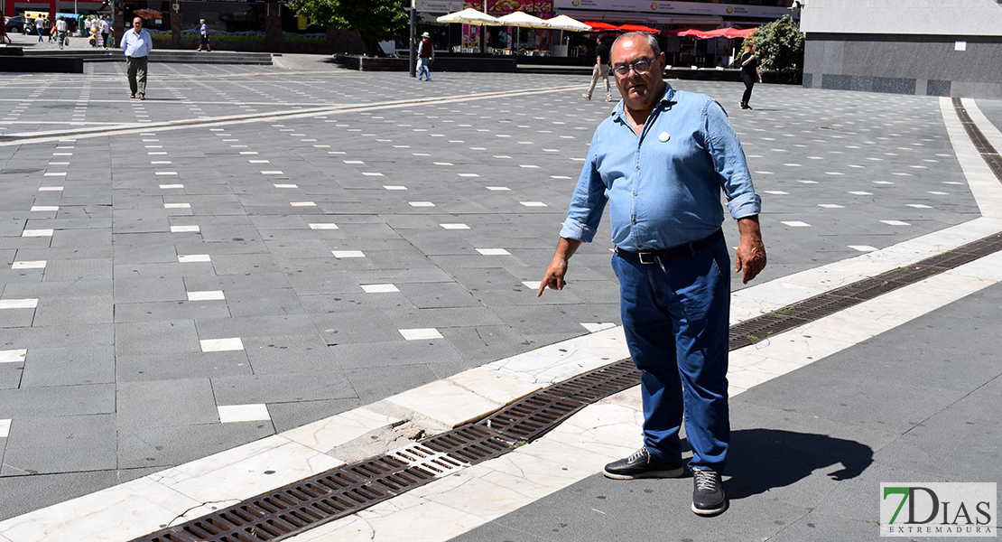 Borruel culpa a Fragoso de el estado de la Plaza de Conquistadores