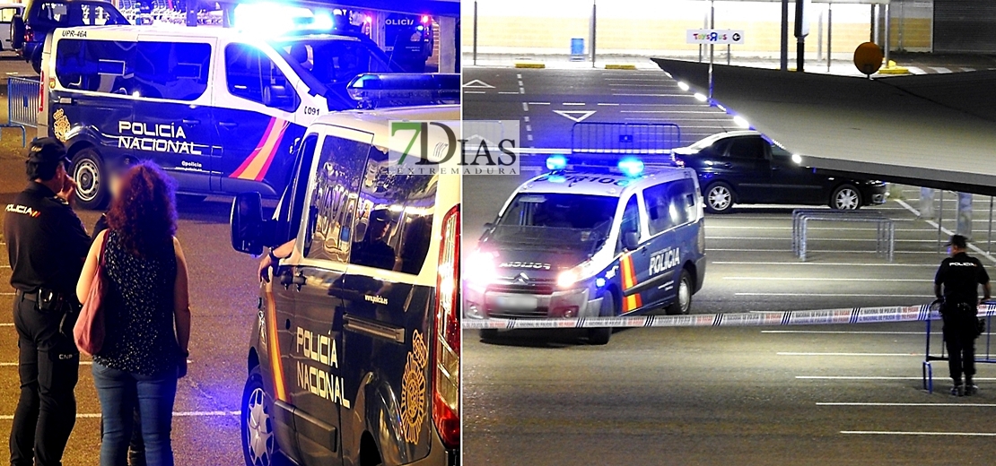 Los disparos en Carrefour (Badajoz-Valverde) pertenecen a un simulacro