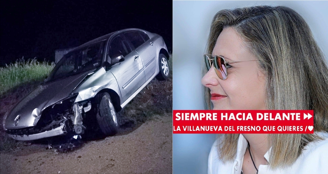 Una concejala socialista se accidenta en varios lugares de su pueblo