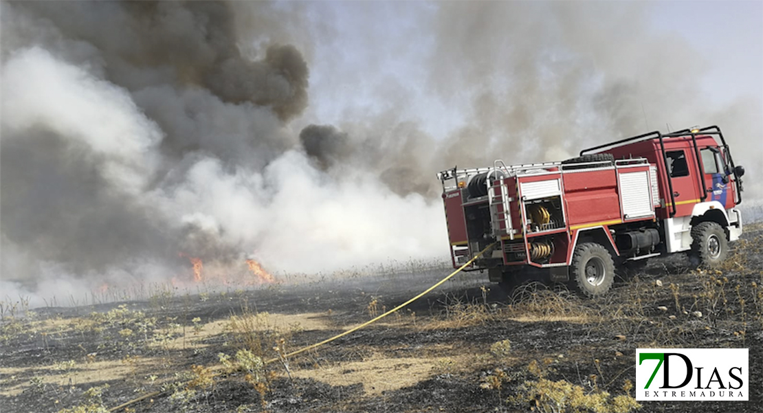 Alto peligro de incendios a partir del lunes