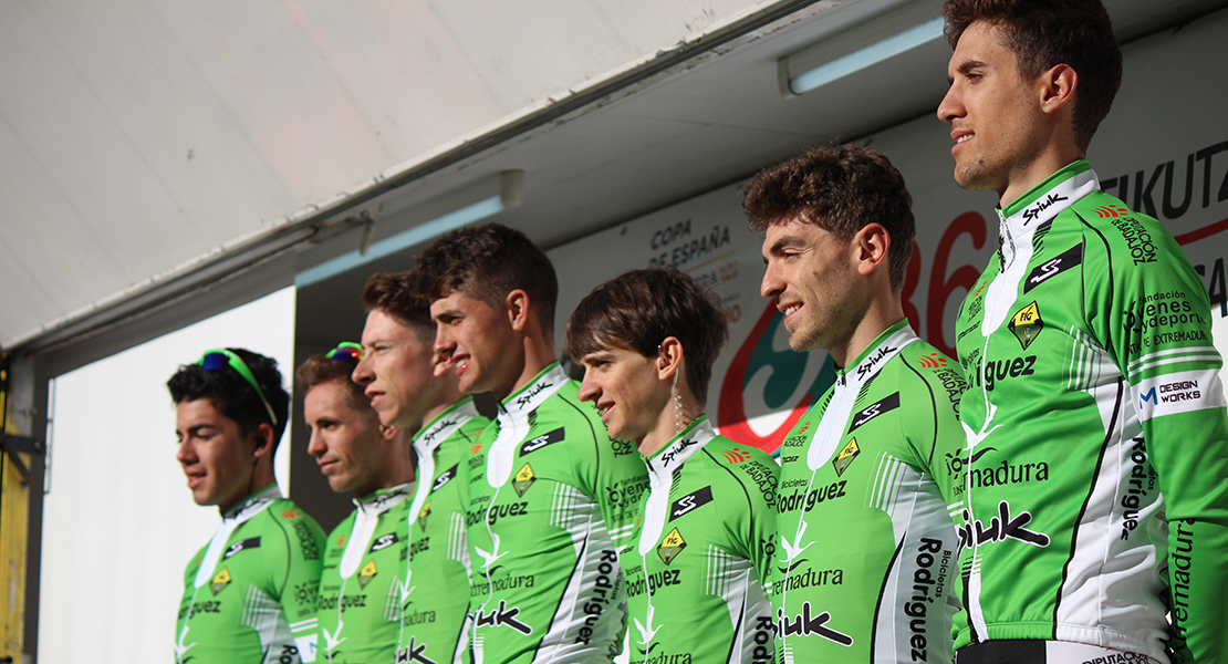 Las caídas lastran al Bicicletas Rodríguez Extremadura en la Copa de España