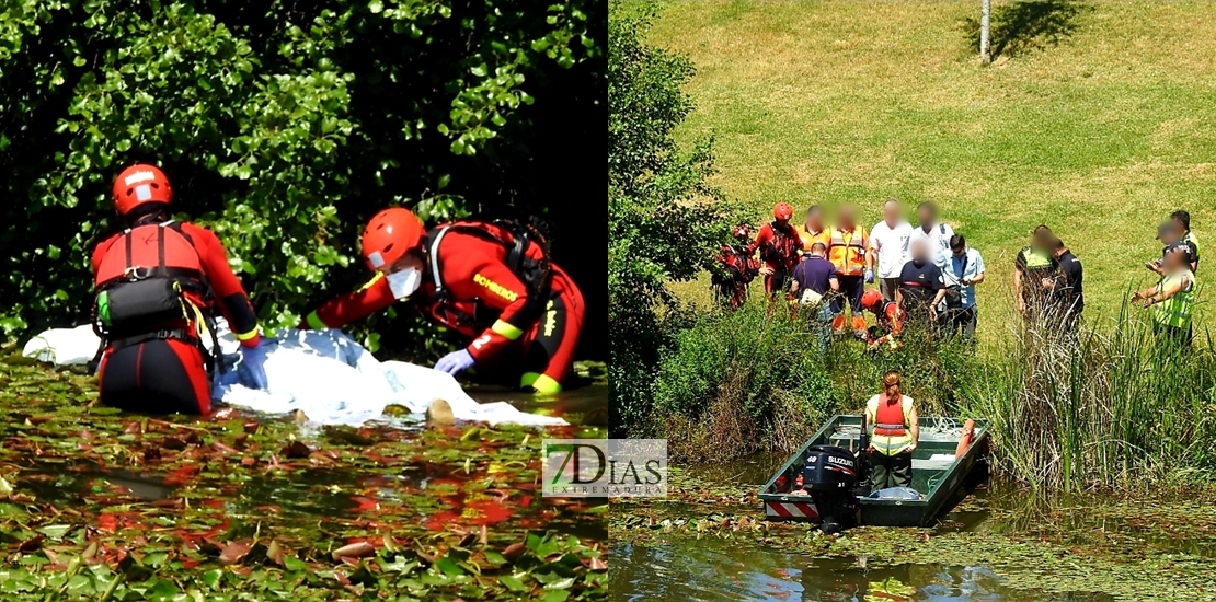 Aparece un cadáver flotando en el río Guadiana