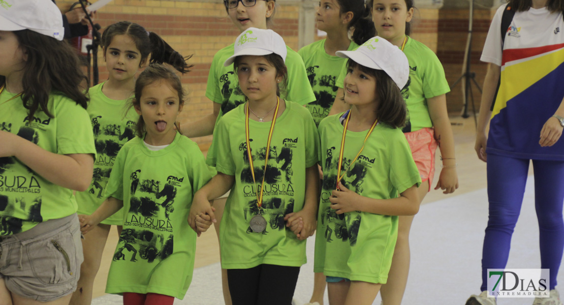 Imágenes de la 31ª Clausura de las Escuelas Deportivas Municipales I