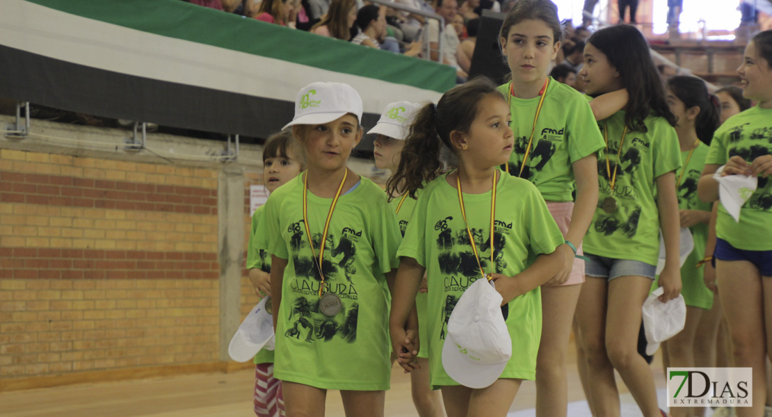 Imágenes de la 31ª Clausura de las Escuelas Deportivas Municipales I