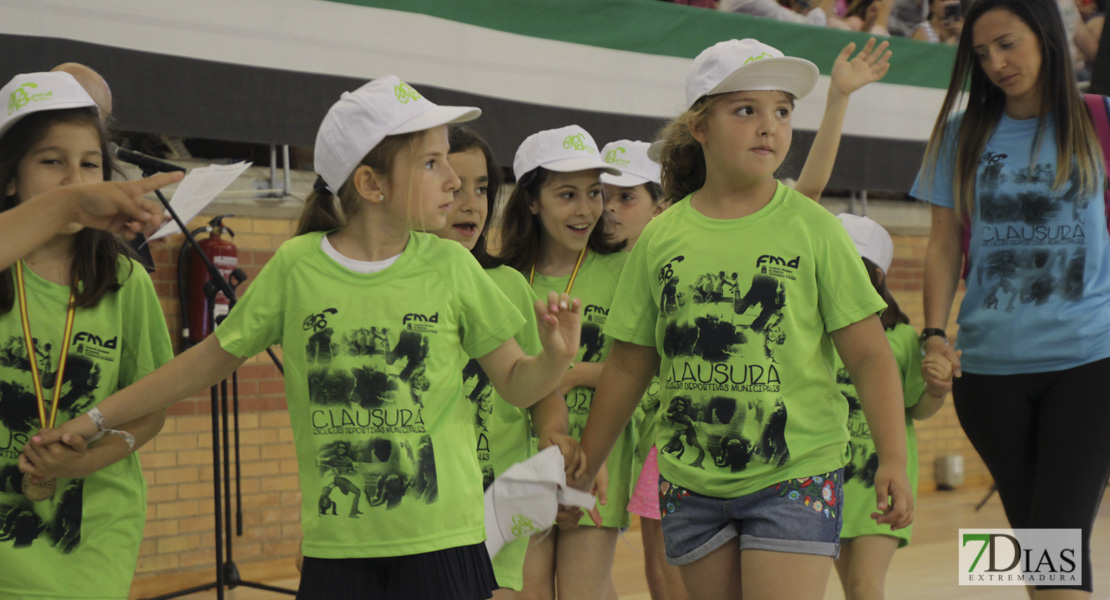 Imágenes de la 31ª Clausura de las Escuelas Deportivas Municipales II