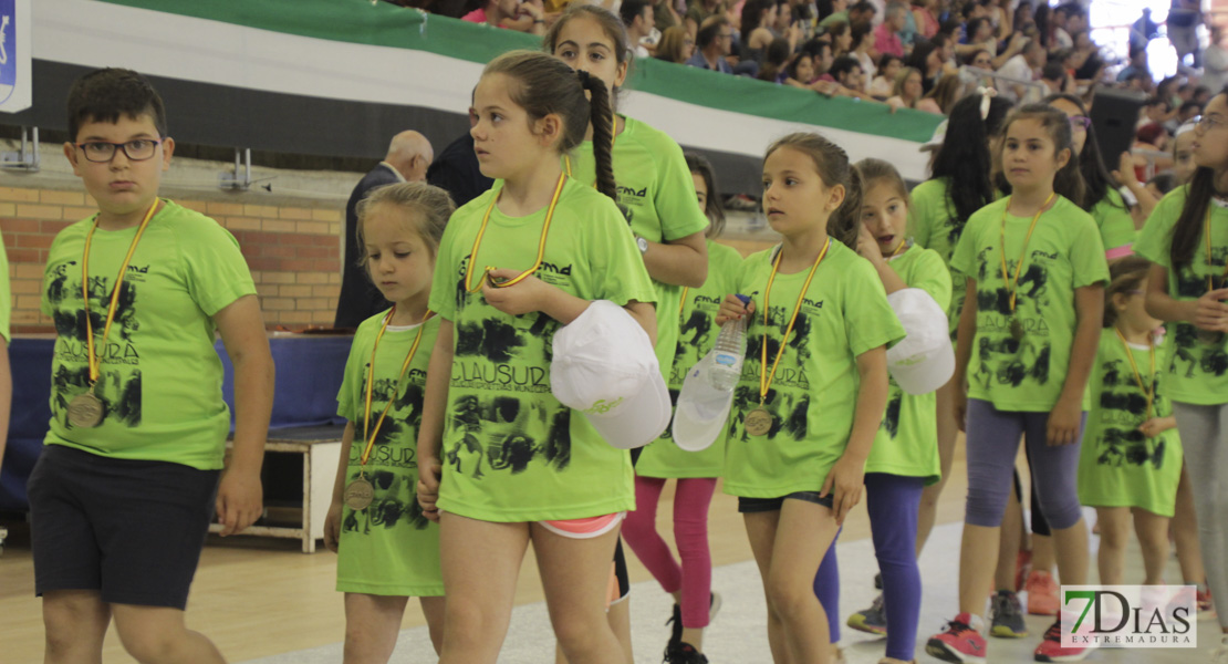 Imágenes de la 31ª Clausura de las Escuelas Deportivas Municipales II