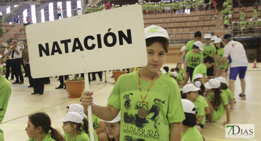 Imágenes de la 31ª Clausura de las Escuelas Deportivas Municipales II