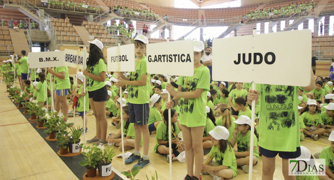 Imágenes de la 31ª Clausura de las Escuelas Deportivas Municipales II