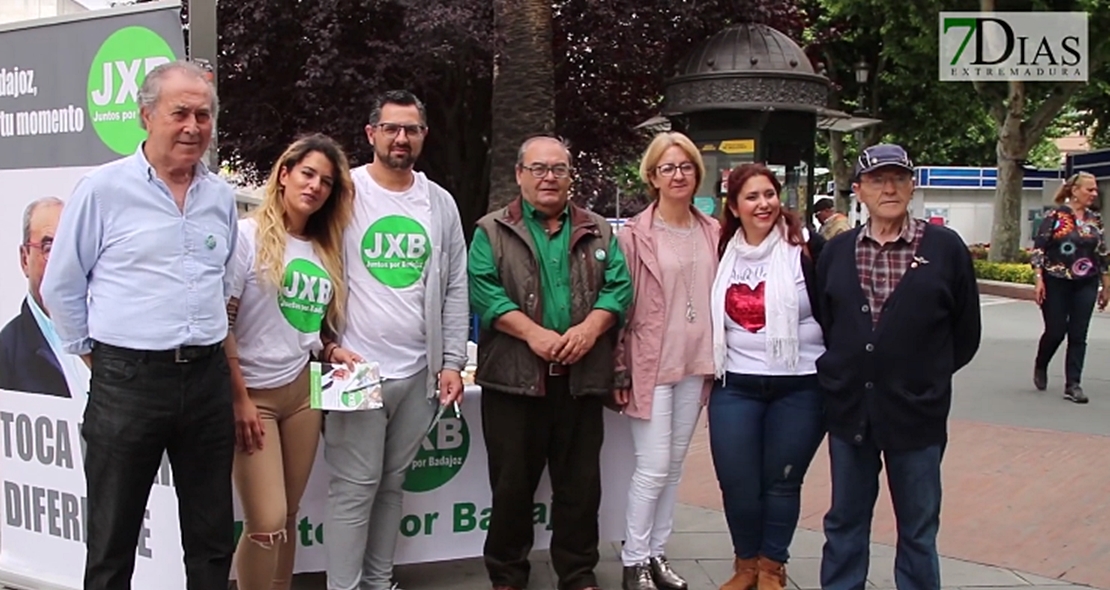 Juntos x Badajoz presenta su programa electoral a los pacenses