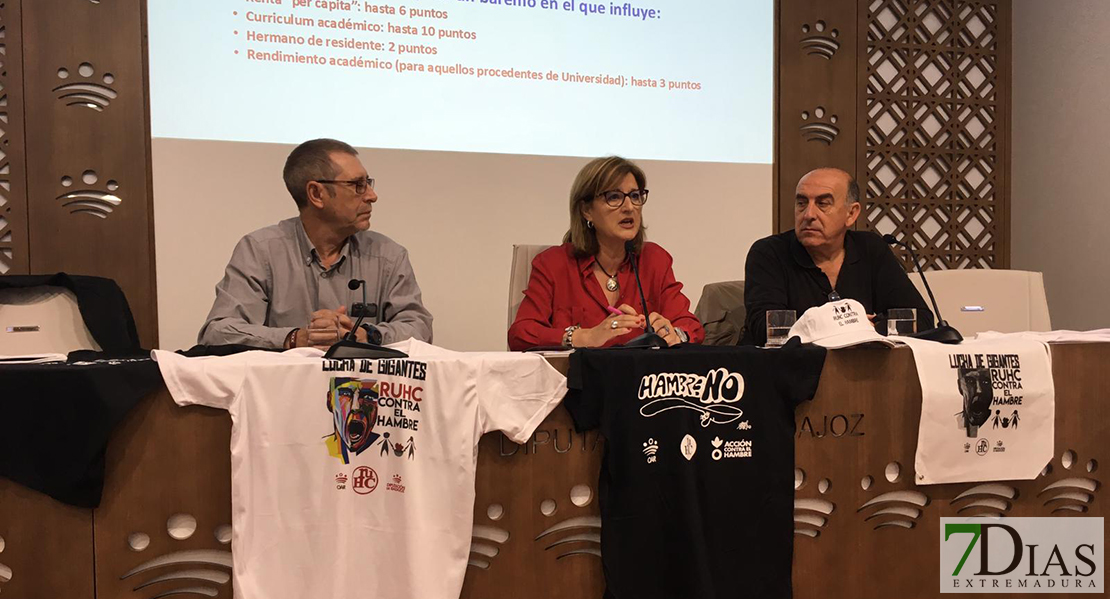 La Residencia Universitaria Hernán Cortes quiere salvar a 3.000 niños del hambre