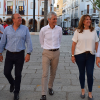 Adolfo Suárez visita Montijo y Monago promete 3.000 plazas de Formación Profesional