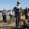 Los valverdeños realizan la ruta de la trashumancia