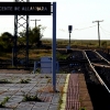 En algunas zonas el tren extremeño no es más que hierro oxidado