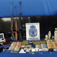 Operación Policial contra el tráfico de estupefacientes en Extremadura