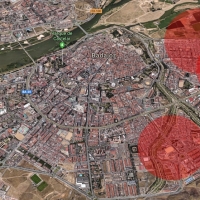 Tres focos de incendios en Badajoz