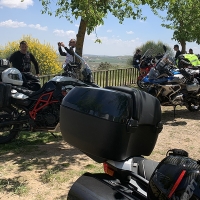 Los participantes del Rally Turístico Ruta Vía de la Plata disfrutan de Extremadura