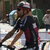 Rubén Tanco finaliza el Campeonato de España con una aparatosa caída