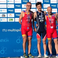 El extremeño Toni Franco subcampeón del mundo de Acuatlón