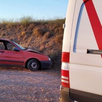 Cuatro heridos, uno de ellos grave, en un accidente de tráfico en Villafranca