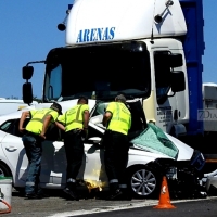 Imágenes del trágico accidente en la N-432