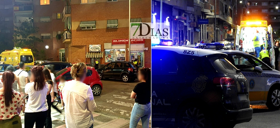 Continúa en la UCI la joven que se cayó de un cuarto piso en Badajoz