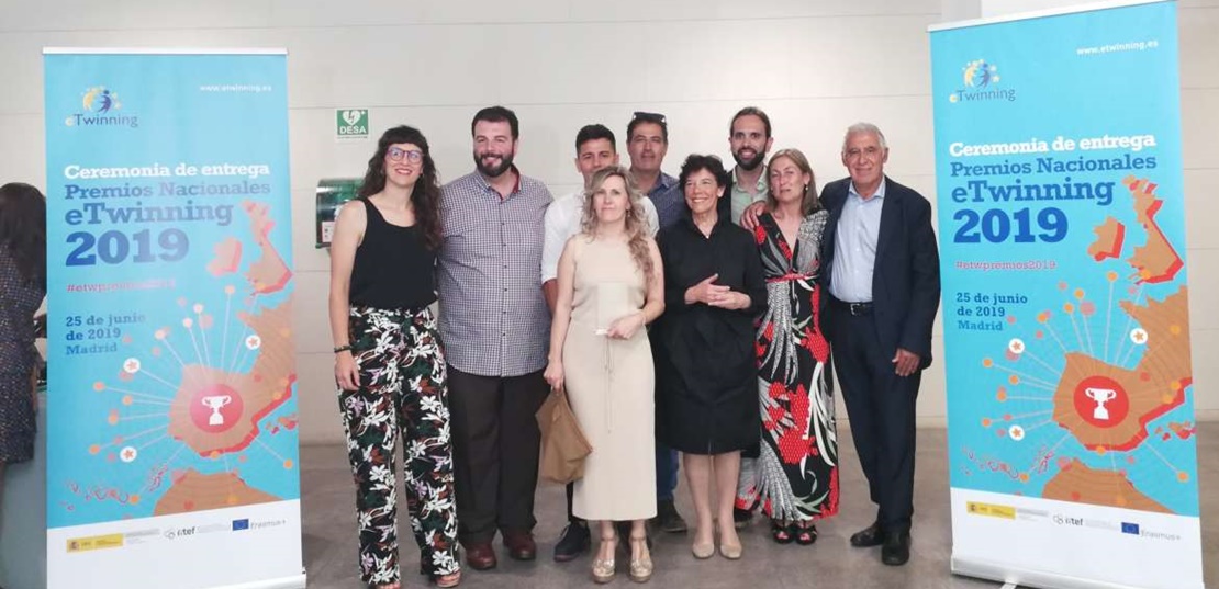 Siete docentes de Montijo recogen el Premio Nacional eTwinning