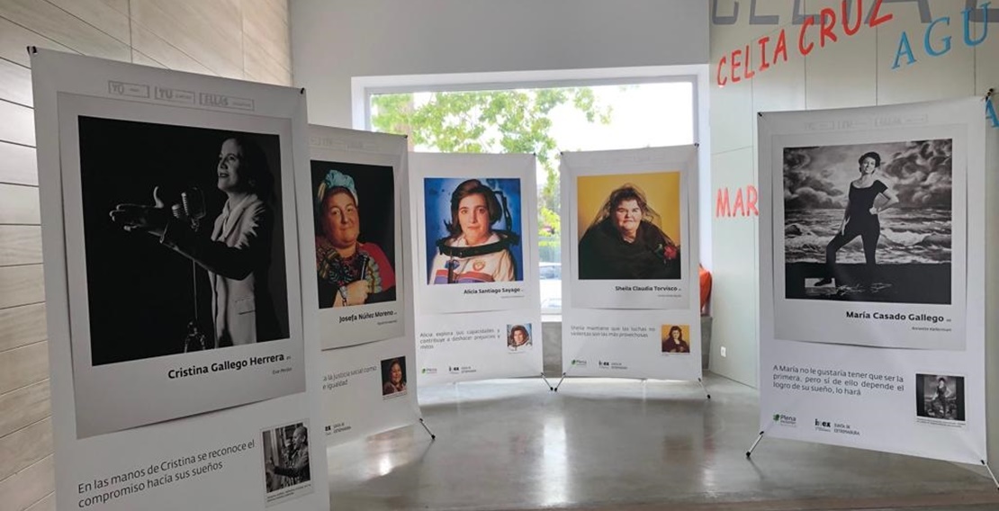 “Yo mujer, tú cómplice, ellas luchadoras”, en la Casa de la Mujer de Badajoz