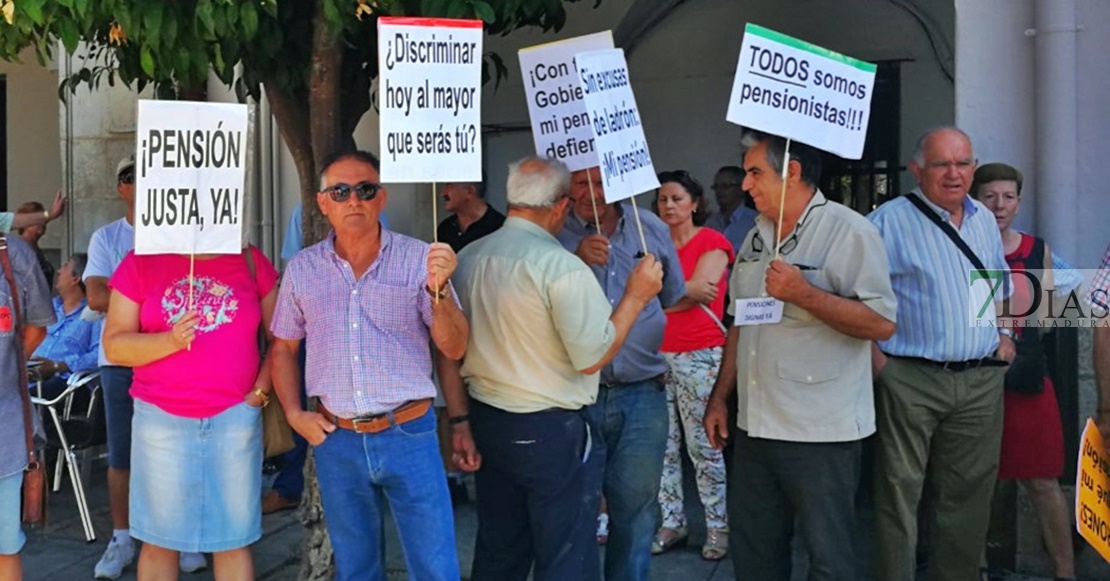 Los pensionistas se volverán a manifestar en Mérida