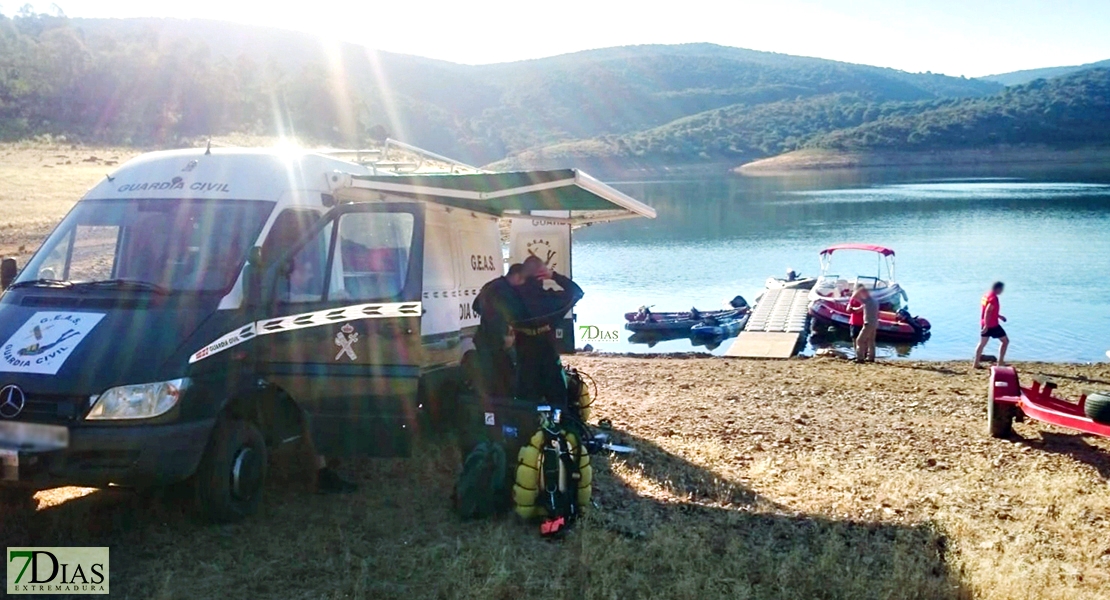 Localizan al hombre que desapareció en el embalse de Cíjara