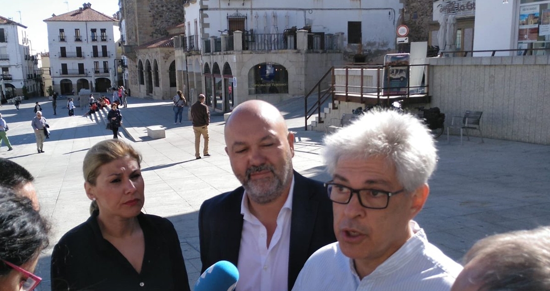 Cs Cáceres centra sus reuniones con PP y PSOE en 25 medidas