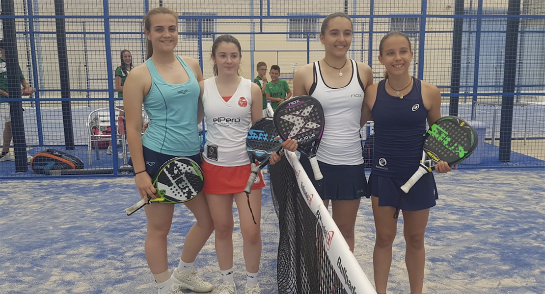 El futuro del pádel extremeño se exhibe en Villanueva de la Serena