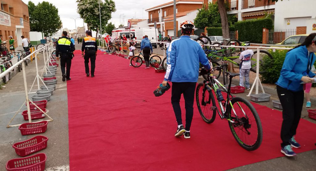 Almendralejo será el epicentro del triatlón extremeño