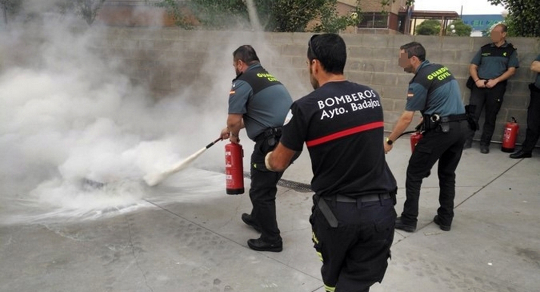 Formados 80 Guardias Civiles en prevención de riesgos ante incendios y accidentes