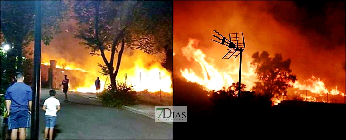 INCENDIO - Horas de angustia ayer en Navalmoral de la Mata