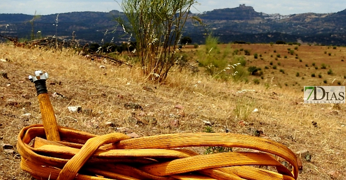 REPOR: El incendio en las cercanías de Alburquerque desde dentro